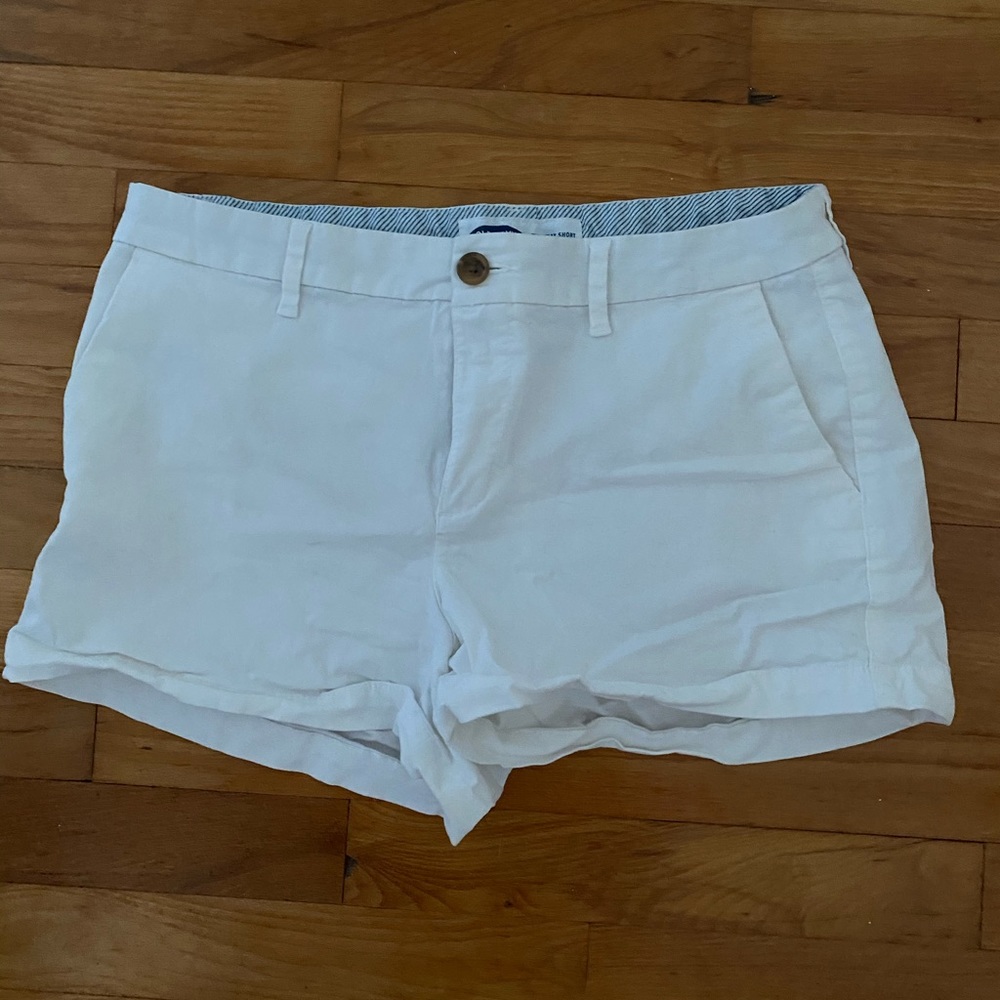 White shorts